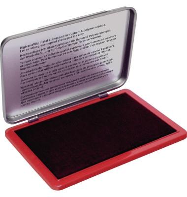 Inktkussen trodat metaal 9052m 110x70mm rood Inktkussen trodat metaal 9052m 110x70mm rood