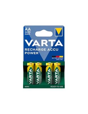 Batterij oplaadbaar Varta 4xAA 2600mAh ready2use Batterij oplaadbaar Varta 4xAA 2600mAh ready2use