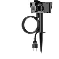 Calex tuincontactdoos 4-voudig - thumbnail