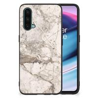 OnePlus Nord CE 5G Marmeren Print Telefoonhoesje Marmer Beige - thumbnail