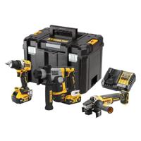 DEWALT DCK355P2T-QW Accu-schroefboormachine, Accu-boorhamer, Haakse accuslijper 18 V 5 Ah Li-ion Incl. accu, Incl. 2 accus, Incl. lader - thumbnail