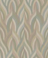 Dutch Wallcoverings Arabesque - Arabesque Blush Aqua - Multi - thumbnail