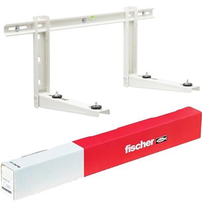 Fischer Airconditioning-bevestigingsset 400 mm Staal (verzinkt) 521761 1 stuk(s) Fischer Airconditioning-bevestigingsset 400 mm Staal (verzinkt) 521761 1 stuk(s)