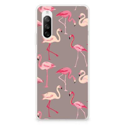 Sony Xperia 10 III | TPU Hoesje | Flamingo