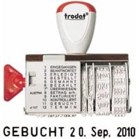Trodat 54340 Woordbandstempel Zwart 56 x 4 mm (bxh) - thumbnail