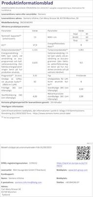 Siemens SN23EW03KE iQ300 Vaatwasser