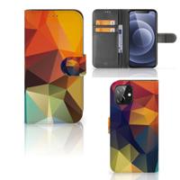 iPhone 12 | 12 Pro (6.1") | Book Case | Polygon Color - thumbnail