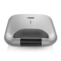 Princess 127003 Sandwichmaker Zwart/Zilver - thumbnail