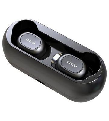 QCY T1C Volledig Draadloze In-Ear Oordopjes - Zwart