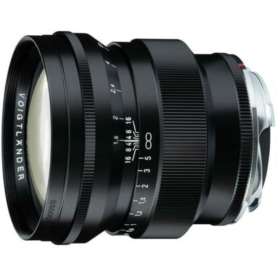Voigtländer Nokton 75mm F/1.5 ASPH Sony E zwart Voigtländer Nokton 75mm F/1.5 ASPH Sony E zwart