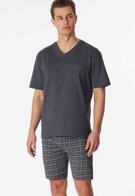 Schiesser Schiesser shortama 159636 heren antraciet