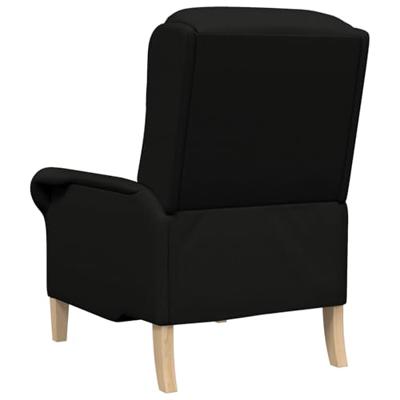 Fauteuil Zwart 76 x 94 x 102 cm Stof