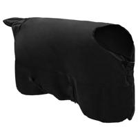 VidaXL Paardendeken zwart polyester - thumbnail