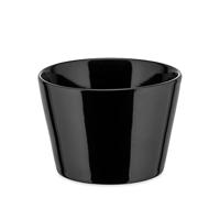 ALESSI - Tonale - Beker breed 9,5cm 0,25l zwart - thumbnail