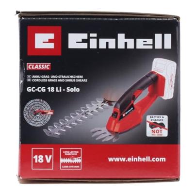 Einhell GC-CG 18 Li-Solo Struiksnoeischaar, Grasschaar Accu Zonder accu, Zonder lader 18 V Li-ion