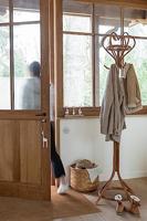 J-Line set van 2 mand - bamboe - naturel - thumbnail