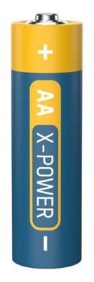 ANSMANN X-Power alkaline batterij Mignon AA LR6 Longlife alkaline batterij voor extreem hoge stroombehoefte (verpakking van 4)