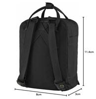 Fjallraven Kånken Mini Rugtas Black - thumbnail