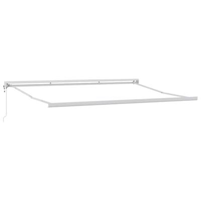 Luifel automatisch uittrekbaar 400x300 cm bordeauxrood