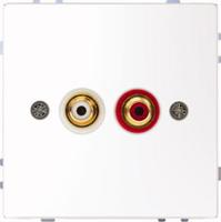 Merten MEG4350-6035 Luidsprekerstekkerdoos System Design Wit 1 stuk(s) - thumbnail