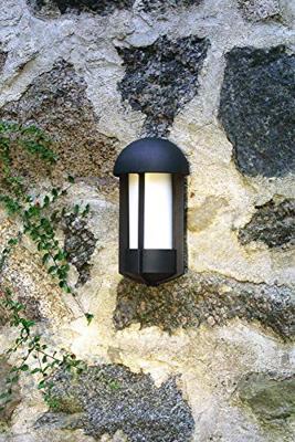 Konstsmide Tyr 510-752 Buitenlamp (wand) Spaarlamp, LED E27 60 W Zwart
