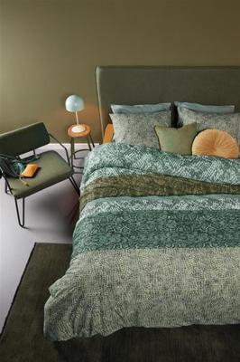 Beddinghouse Dekbedovertrek Skin Groen-Lits-jumeaux (240 x 200/220 cm)