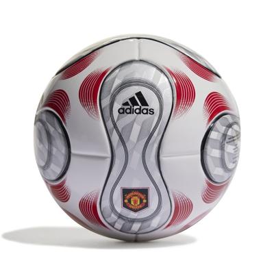 Manchester United Voetbal Mini Thuis - Wit/Zilver/Zwart/Rood Manchester United Voetbal Mini Thuis - Wit/Zilver/Zwart/Rood
