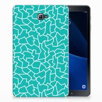 Samsung Galaxy Tab A 10.1 Tablethoes Cracks Blue - thumbnail