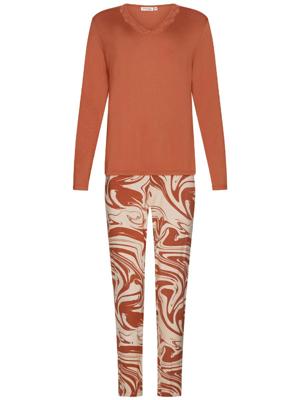 Oranje pyjama Pastunette organisch Oranje pyjama Pastunette organisch