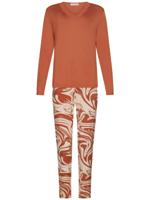 Oranje pyjama Pastunette organisch - thumbnail