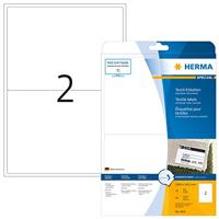 Etiket herma 4519 199.6x143.5mm acetaatzijde wit - thumbnail