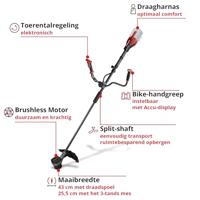 Einhell Professional GP-BC 36/430 Li BL-Solo Accu-motortrimmer 36 V Snijbreedte max.: 255 mm - thumbnail