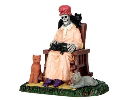 Kerstfiguur Former cat lady Lemax - Lemax
