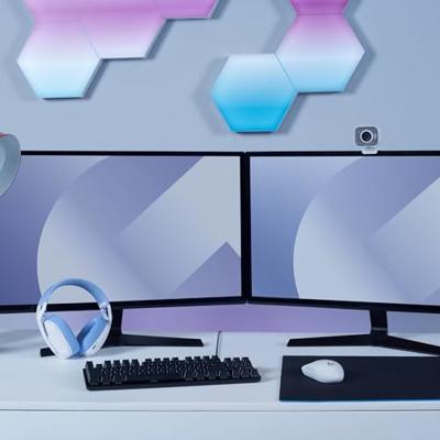 Logitech -G435 LIGHTSPEED draadloze gamingheadset - WIT - Lichtgewicht Bluetooth met ingebouwde microfoon voor Dolby Atmos, pc, PS4, PS5, mobiel - thumbnail