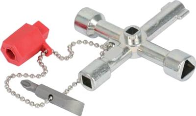KS Tools 1301015 Schakelkastsleutel Zinkspuitgietwerk 1 stuk(s)