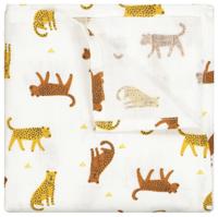 HEMA Hydrofieldoek 110x110 (okergeel) - thumbnail