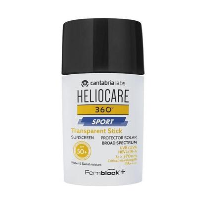 Heliocare 360° Sport Transparant Stick SPF50 25gr