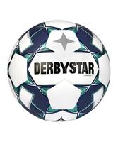Derbystar Voetbal Diamond V22 1163 Wit blauw - thumbnail