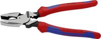 Knipex Kracht-kombitang "Lineman's Pliers" Amerikaans model | Meer-componentengrepen | Zwart geatramenteerd | Lengte 240 mm - 09 12 240 - thumbnail