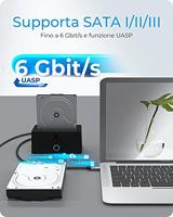 ICY BOX IB-1122-U3-B 1x SATA zu USB 3.2 Gen 1 schwarz - Gehäuse - USB 3.0 - thumbnail