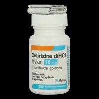 Mylan Cetirizine diHCl 10mg 250 Tabletten - thumbnail