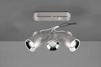 Trio PlafondlampGuayana 3-lichts nikkel - 651000307 - thumbnail