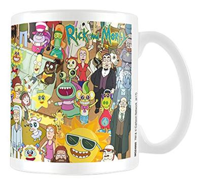 Rick and Morty Mug Characters