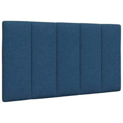 Bedframe zonder matras "Hanko" 90x190 cm stof blauw