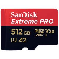 SanDisk Extreme PRO 512 GB MicroSDXC UHS-I Klasse 10 - thumbnail
