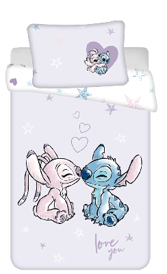 Stitch Peuterdekbedovertrek - 100 x 135 cm - Katoen Stitch Peuterdekbedovertrek - 100 x 135 cm - Katoen