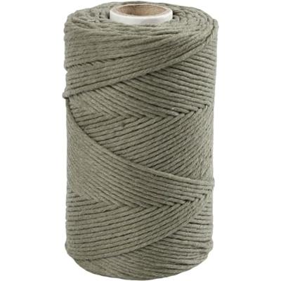Creativ Company Macrame koord mosgroen, 198m Creativ Company Macrame koord mosgroen, 198m