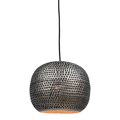 Urban Interiors hanglamp 'Spike Bol Zink' Ø27cm Urban Interiors hanglamp 'Spike Bol Zink' Ø27cm