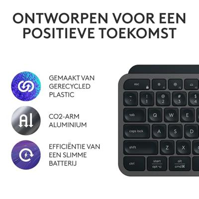 Logitech MX Keys S Advanced Wireless Illuminated Keyboard toetsenbord - thumbnail