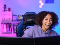 Trust GXT 714B Ruya Gaming Stoel Blauw - thumbnail